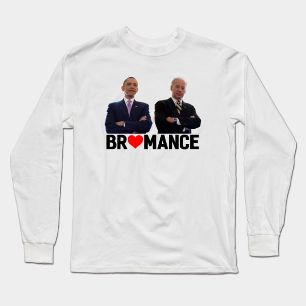 Obama & Biden - bromance Long Sleeve T-Shirt by respublica